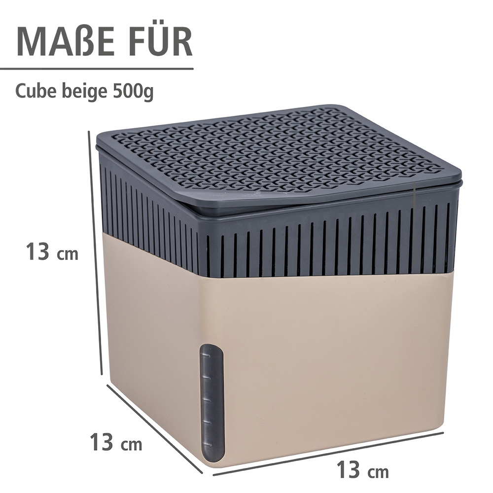 Raumentfeuchter Mod. Cube 500 g beige  Luftentfeuchter