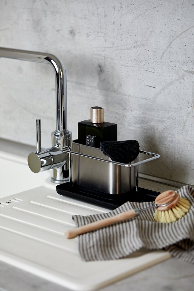 Organiseur pour évier en acier inoxydable Orio  Caddie pour évier, inoxydable