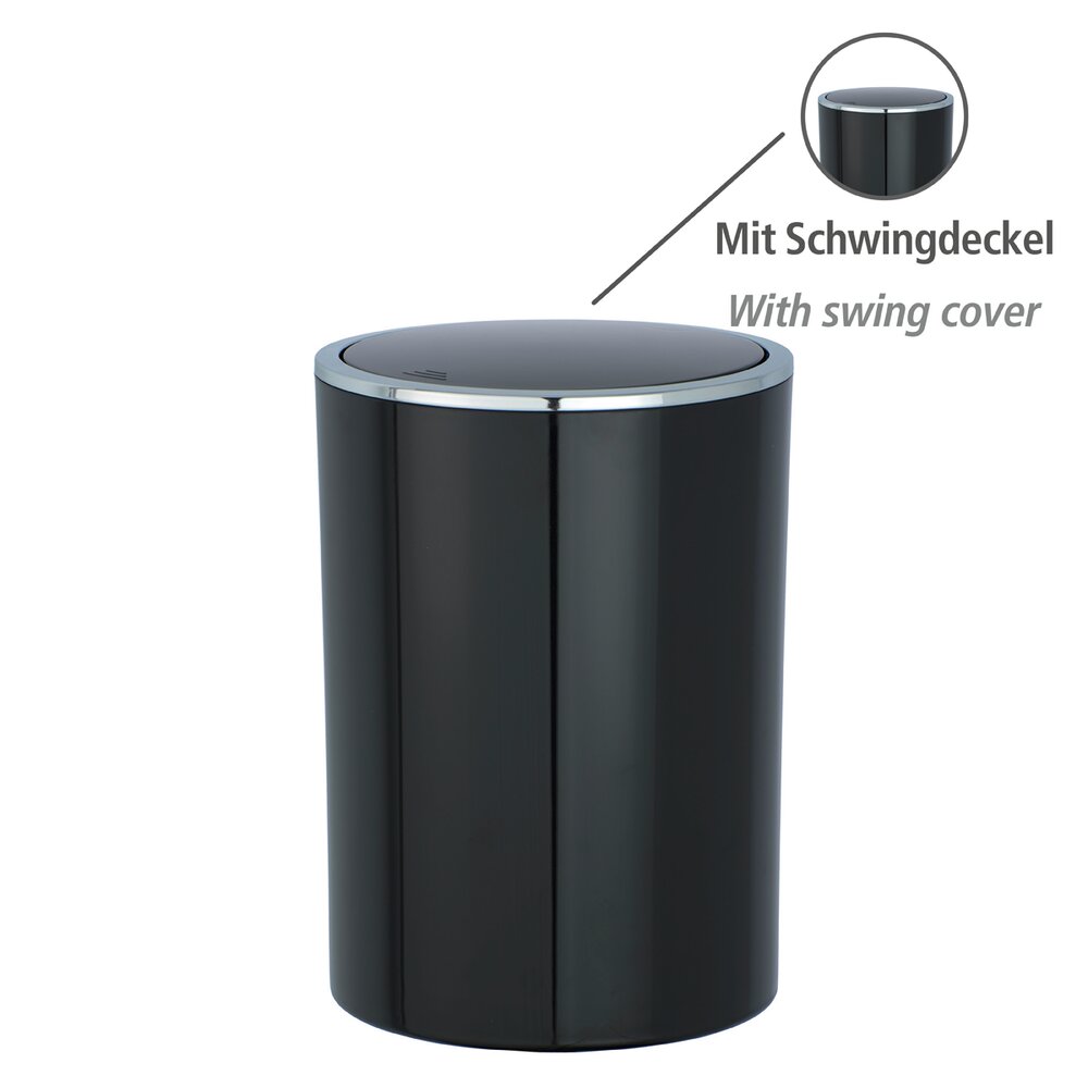 Zwenkbare bovenbak Inca zwart