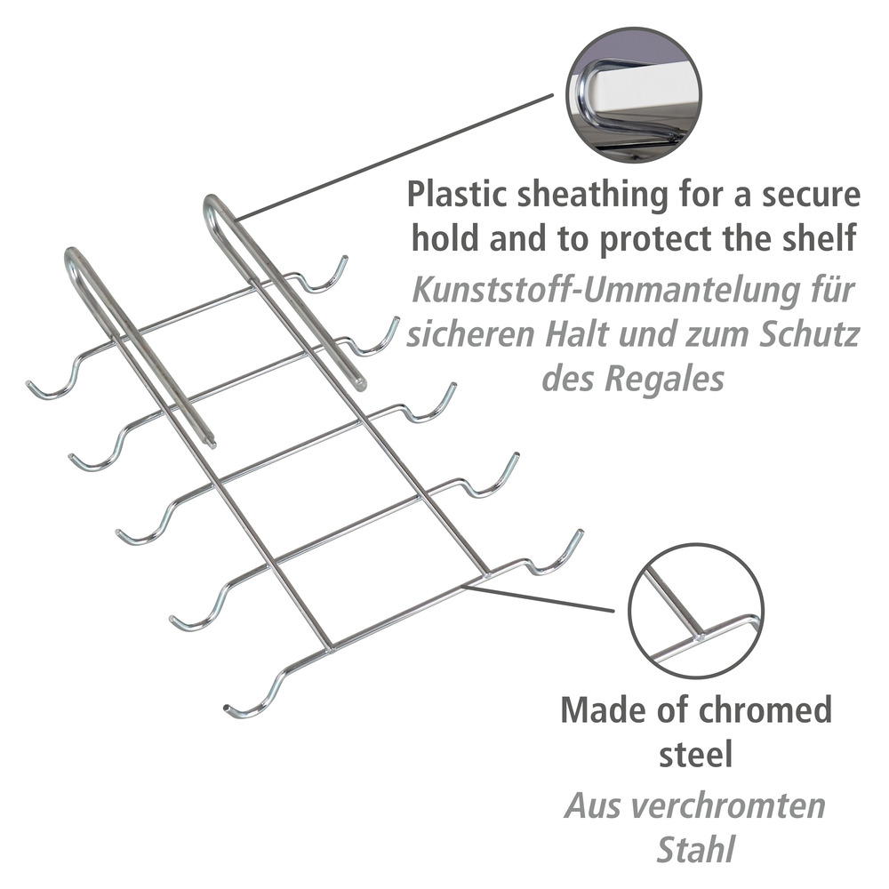 Schrankeinsatz Tassenhalter  für 10 Tassen