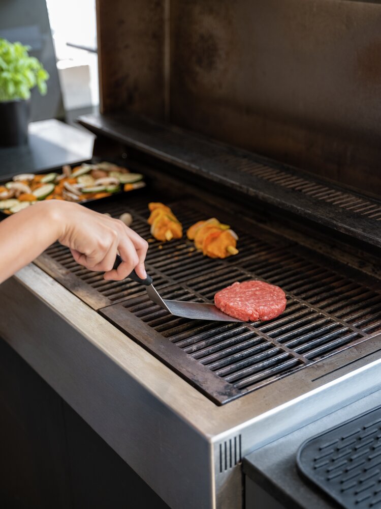 Plancha Spachtel Mod. BBQ  aus rostfreiem Edelstahl