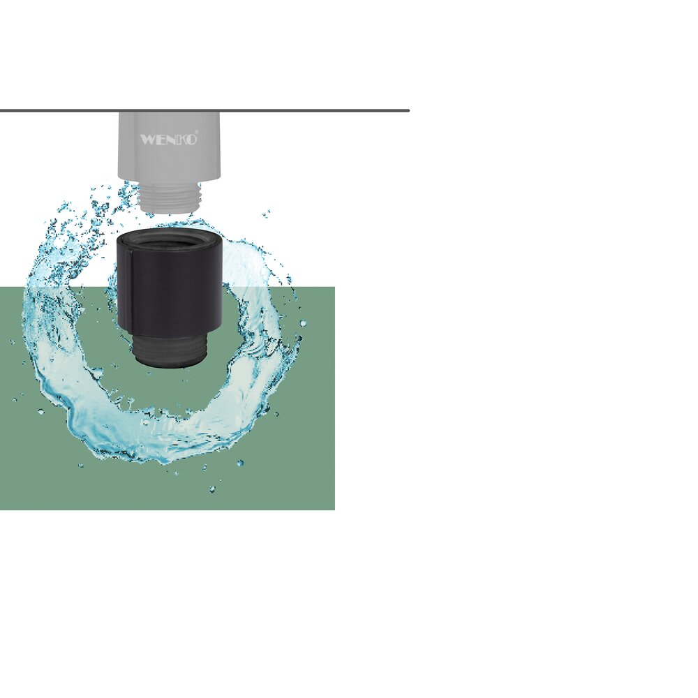 Wassersparer Schwarz  universal passend