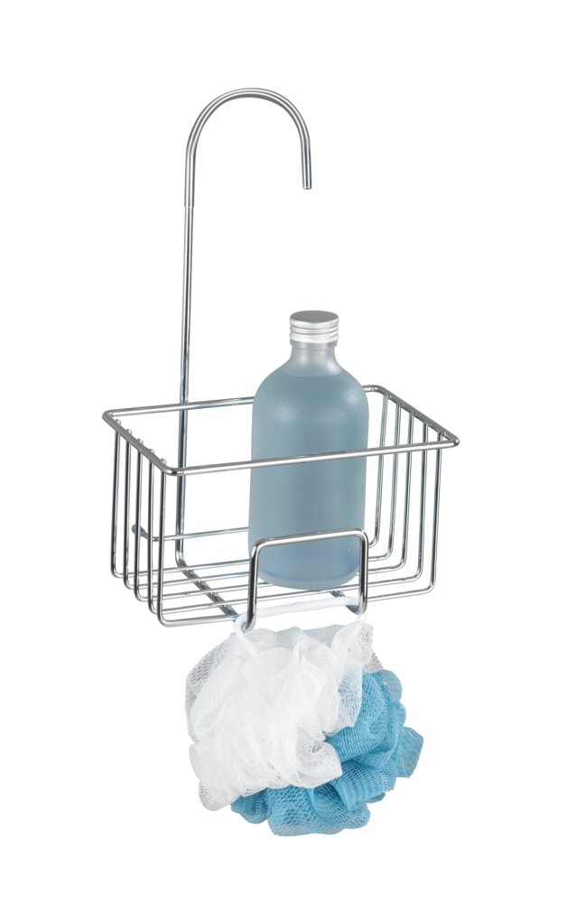 Dusch-Caddy Mod. Milito, glänzend, edelstahl, 18x28,5x13 cm  rostfrei und einfach aufzuhängen