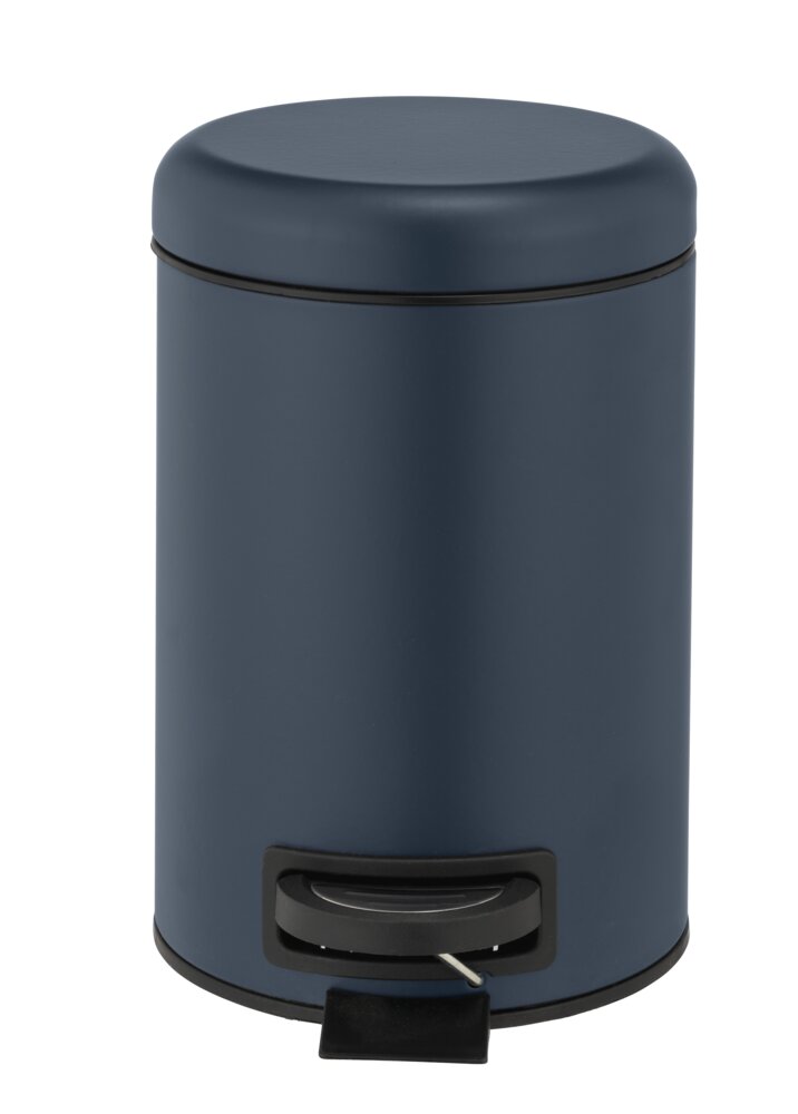 Kosmetik Treteimer Mod. Leman Navy 3 L  aus Stahl