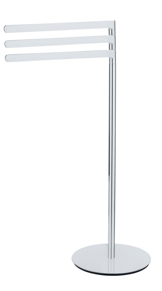 Edelstahl Handtuchständer Mod. Polvano  3 bewegliche Arme