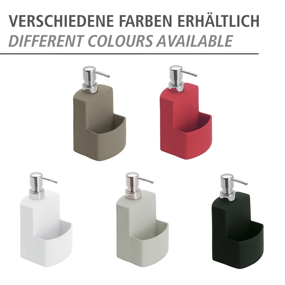 Spülmittelspender Mod. True Colors Festival Weiß  mit Soft-Touch Oberfläche