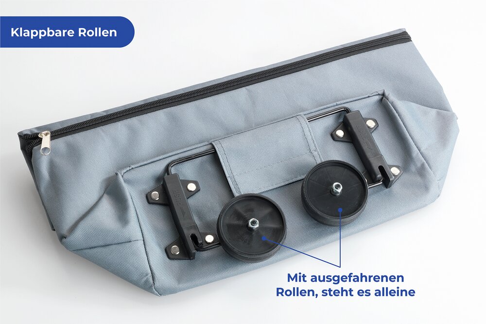 Einkaufstrolley 3in1  faltbare Einkaufshilfe