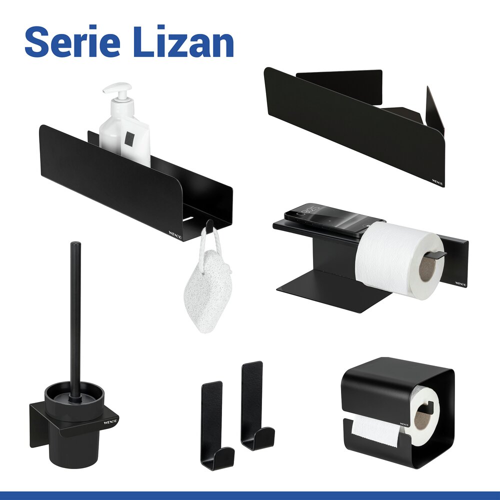 Turbo-Loc® Hoekplank Mod. Lizan Zwart