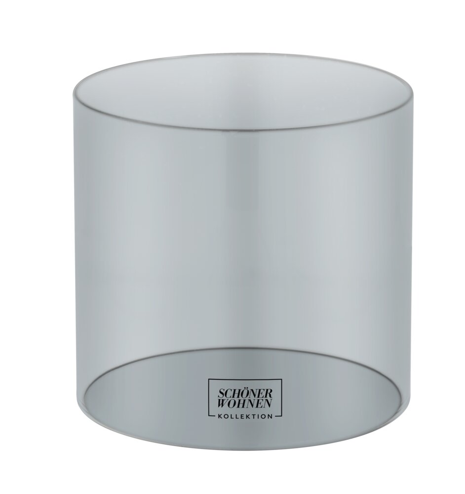 Bougeoir Mod. Canvel M, Vert  Verre pour bougie chauffe-plat, intérieur & extérieur