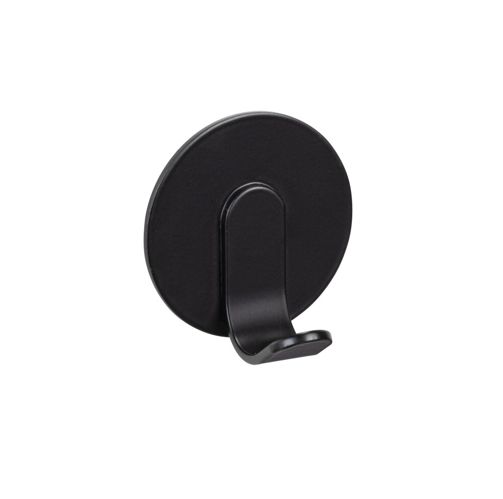 Turbo-Loc® Wandhaken Uno Mod. Bivio Black matt  aus Aluminium
