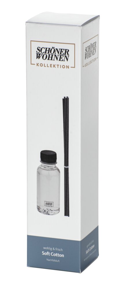 SCHÖNER WOHNEN-KOLLEKTION Nachfüllduft Mod. Soft-Cotton  150 ml, langanhaltender Duft