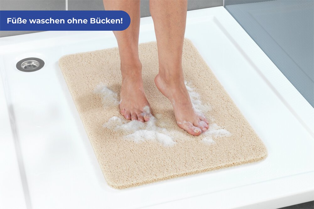 Fußmatte Mod. Wellness Beige, 40 x 60 cm  rutschhemmend