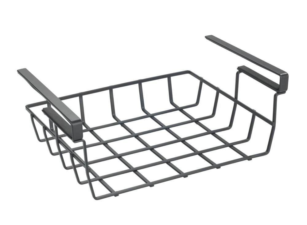 Regaleinhängekorb Mod. Klea Schwarz  für Küchen- oder Kleiderschrank