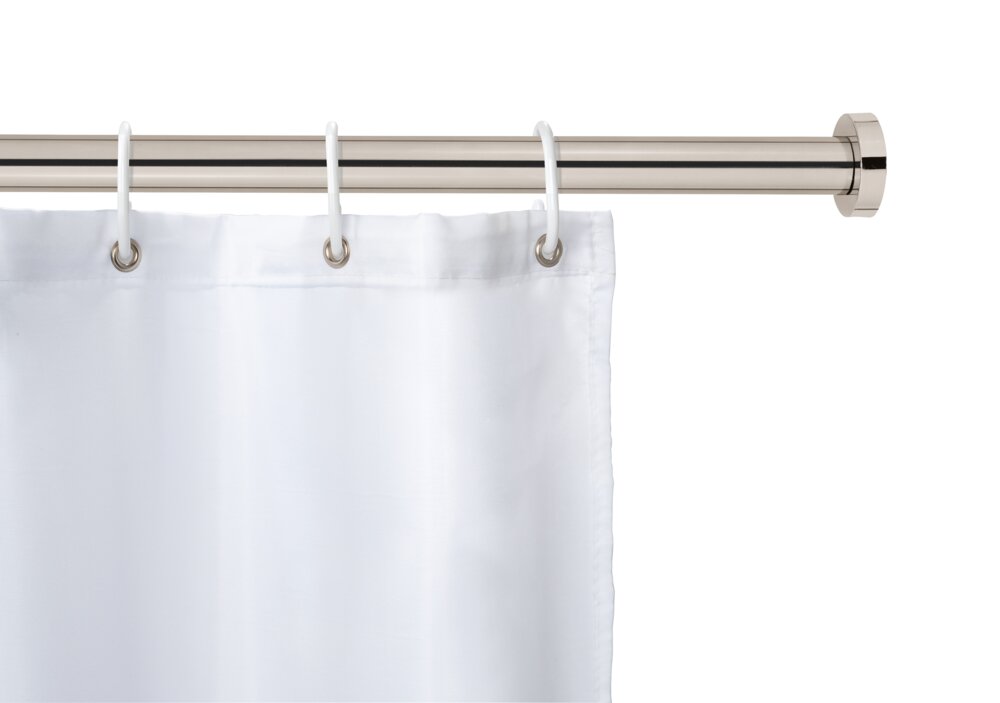 Teleskop-Duschvorhangstange Mod. OBLEON 110 - 185 cm, Chrom  ausziehbar