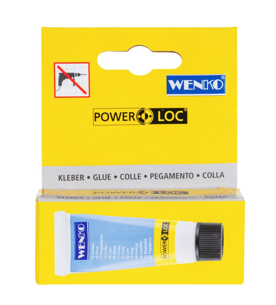 Power-Loc® Kleber für Wandserien  Ersatzkleber für die Power-Loc® Wandbefestigung