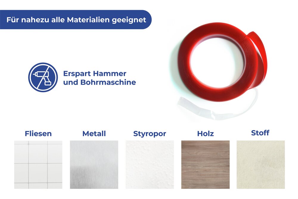 Power Tape 2er Set  enorme Klebekraft