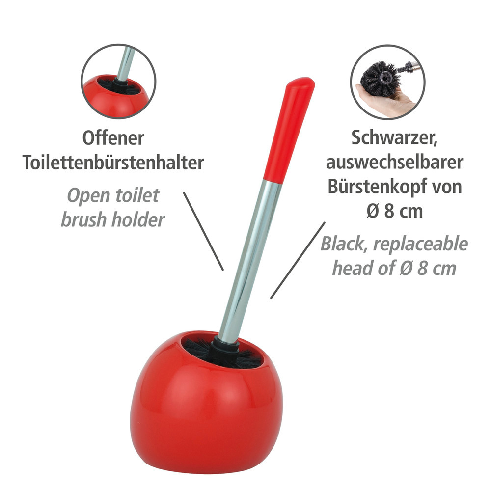 WC-Garnitur Polaris Red  aus hochwertiger Keramik