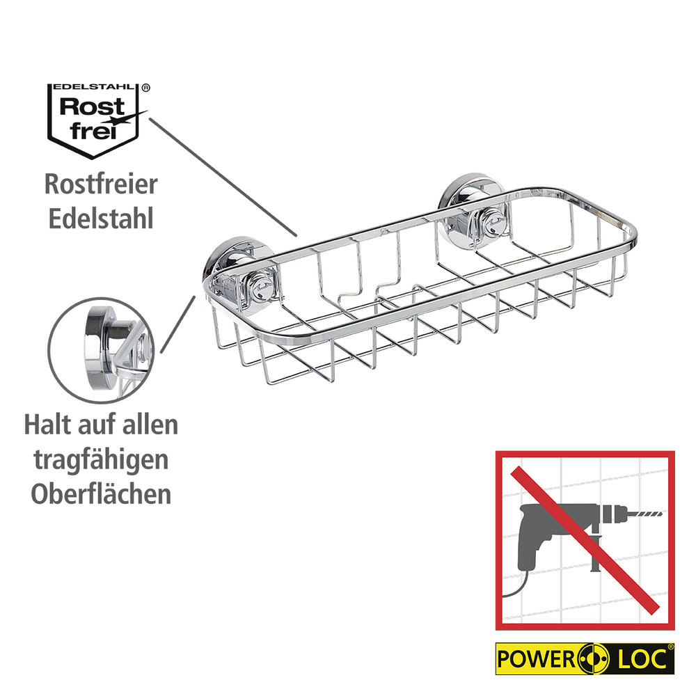 Power-Loc® Universalablage Bovino  Befestigen ohne bohren