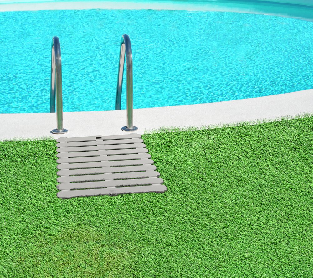 Duschrost Mod. Indoor & Outdoor Taupe  aus stabilem Kunststoff