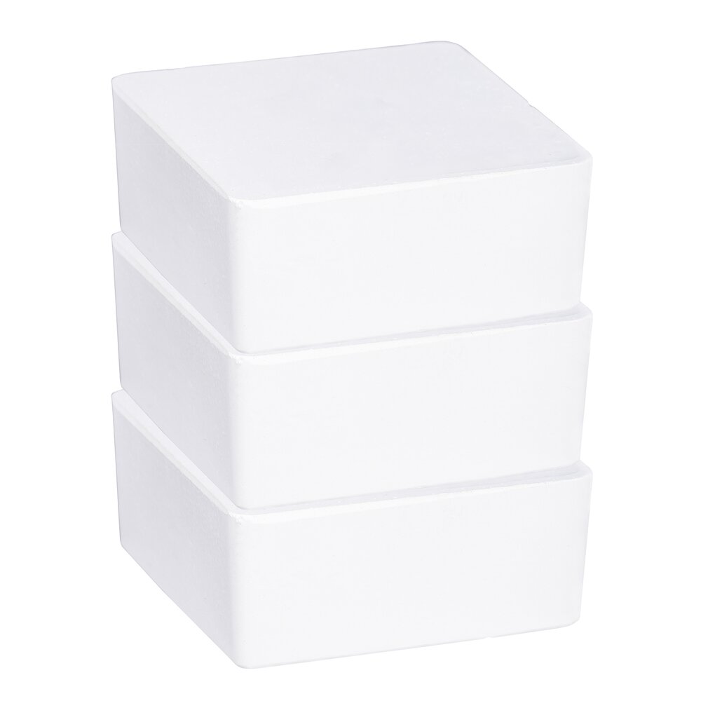 Luchtontvochtiger Mod. Cube, wit, calciumchloride, 3x500g navulling, 10x5x10cm