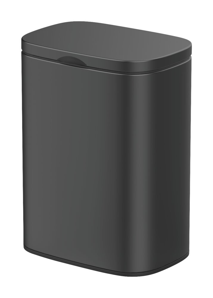 Wandcosmetica-afvalbak Sare zwart 5 liter