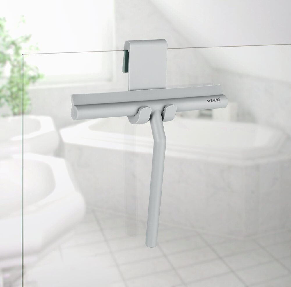 Badezimmerwischer Silikon Mod. Mola  Grau