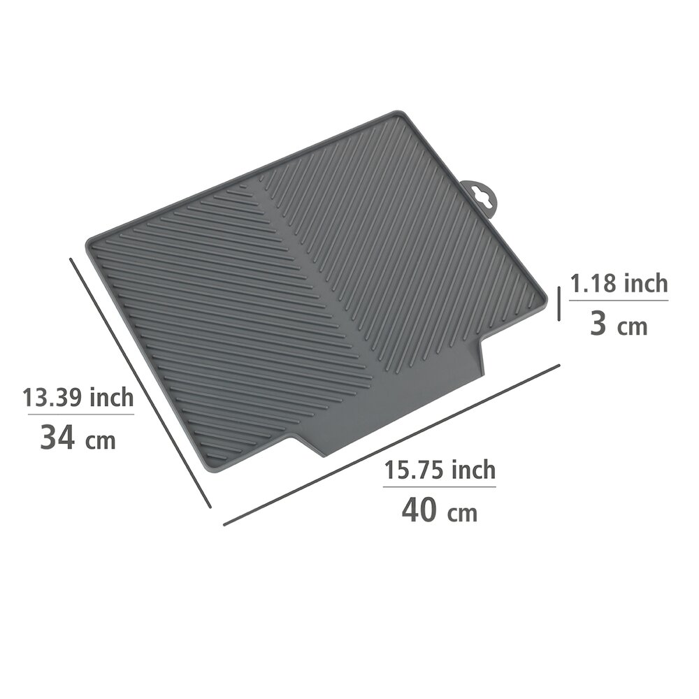 Tapis égouttoir vaisselle Nelia  40 x 35