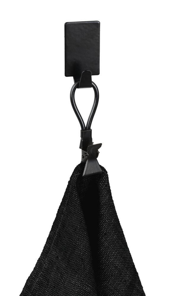 Edelstahl Rechteckhaken, 4er Set  selbstklebender Haken