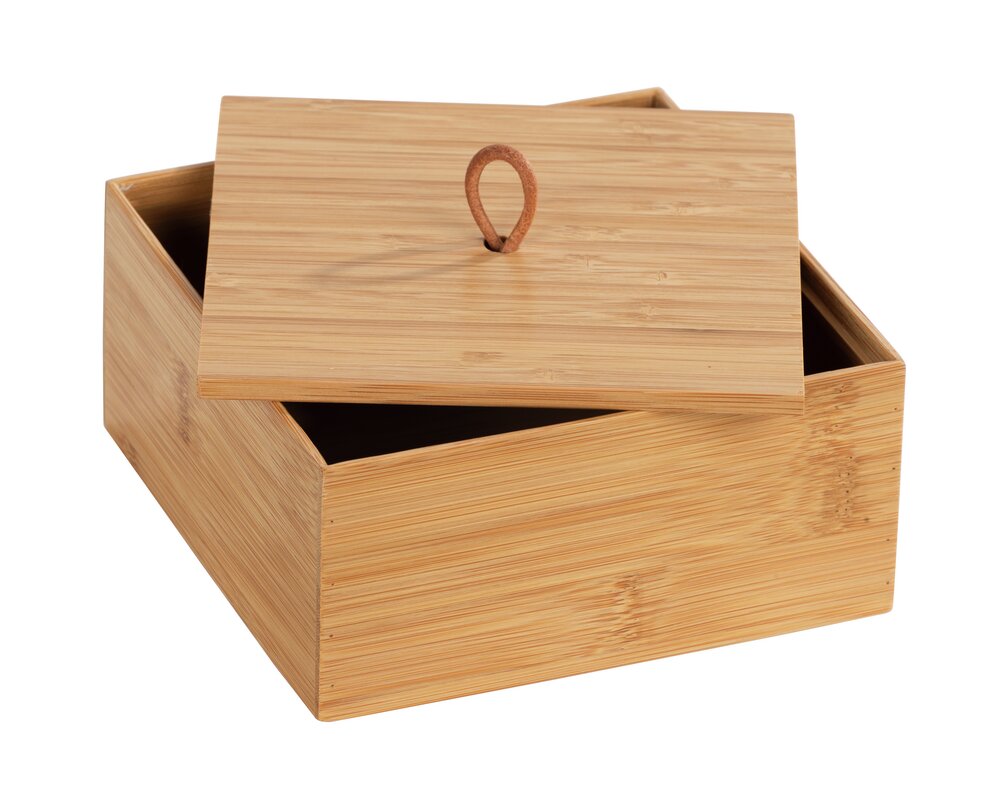 Bamboe doos Terra M met deksel