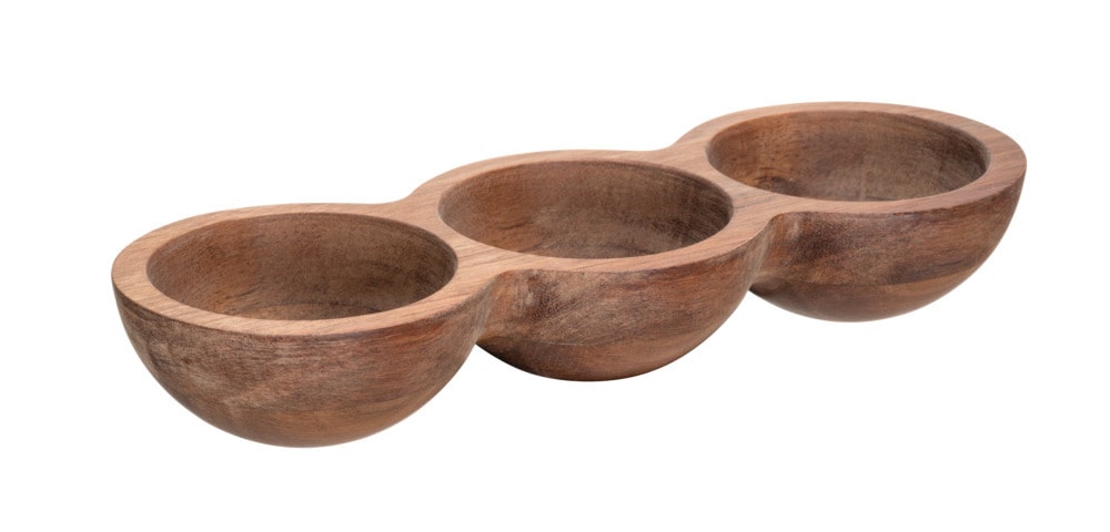 Tablett Mod. ANDRA, akazienholz, natur, 26x4x9,5 cm  aus FSC®-zertifiziertem Akazienholz
