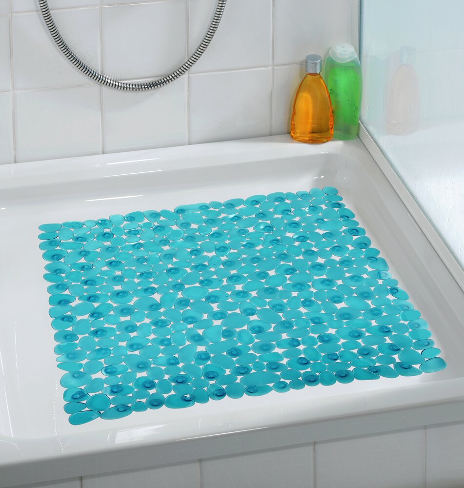 Tapis de douche Paradise pétrole  54 x 54 cm