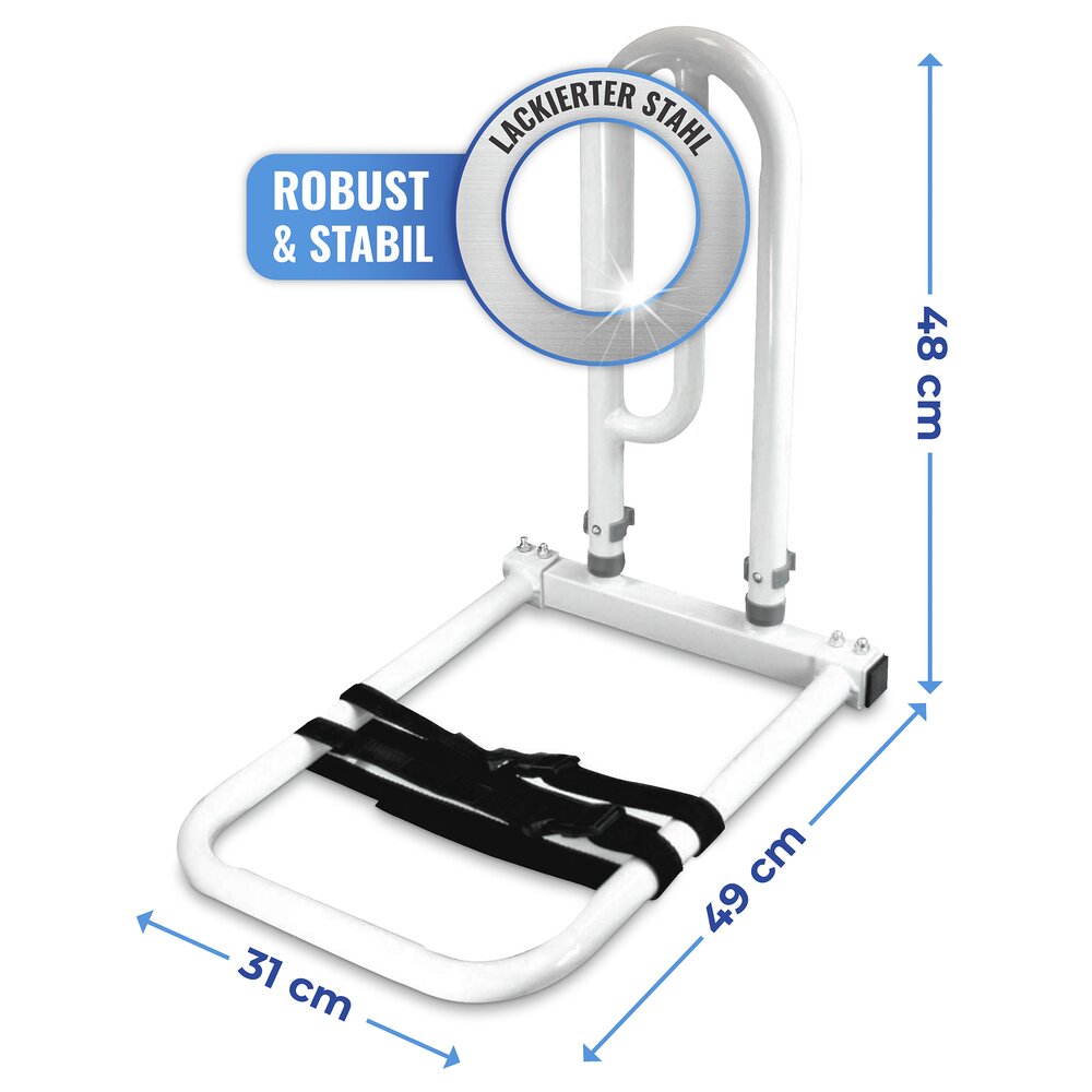 Bett-Aufstehhilfe  einfache Montage