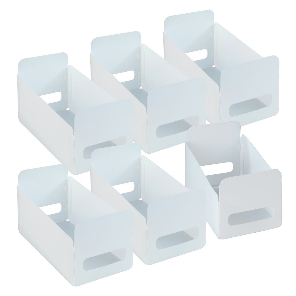 Haushalts-Organizer 6er Set aus Kunststoff