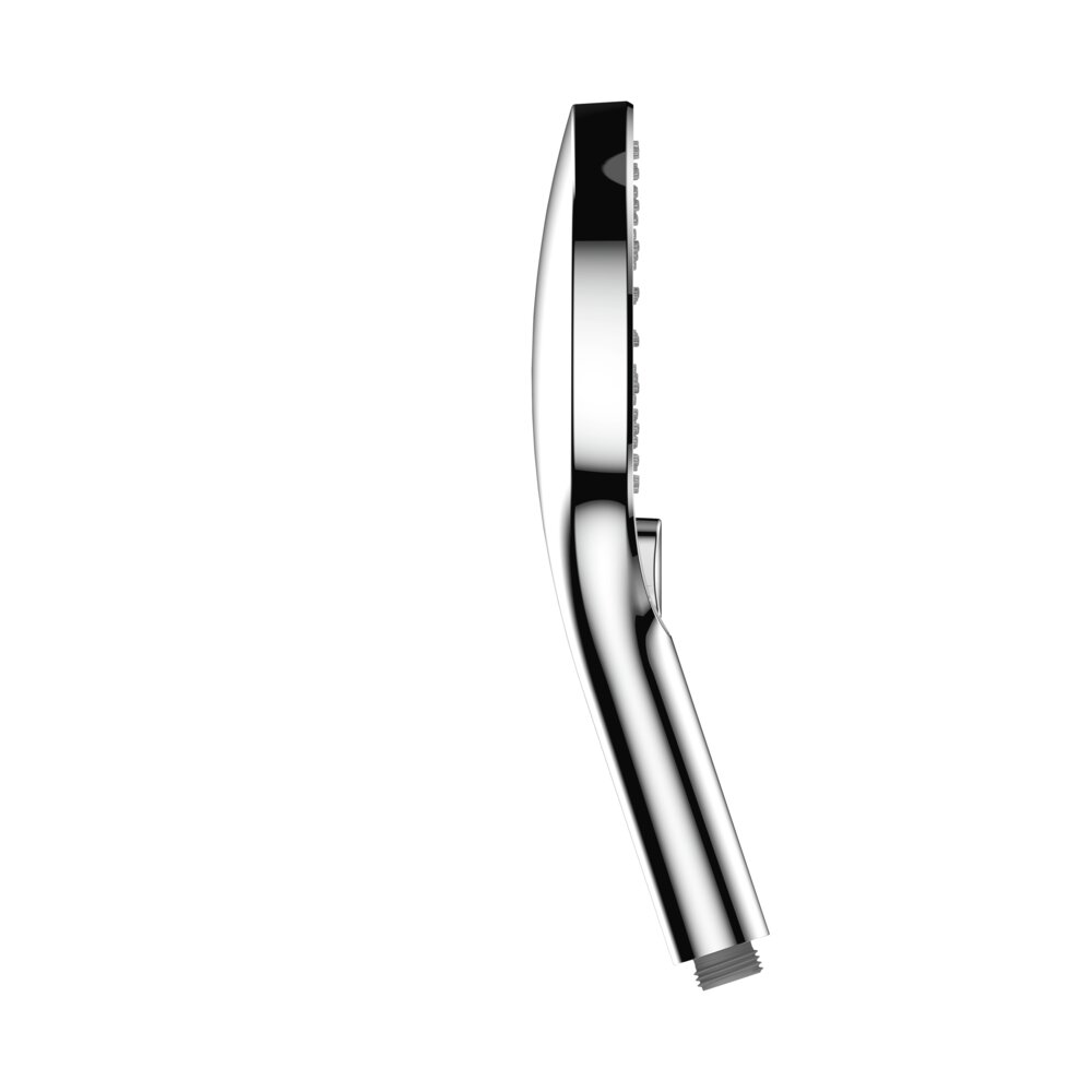 Pommeau de douche Blanc Chromé  diamètre 13 cm