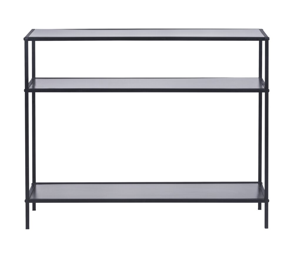 Konsolentisch Mod. Industrial  100 x 80 x 35 cm, 2 Böden