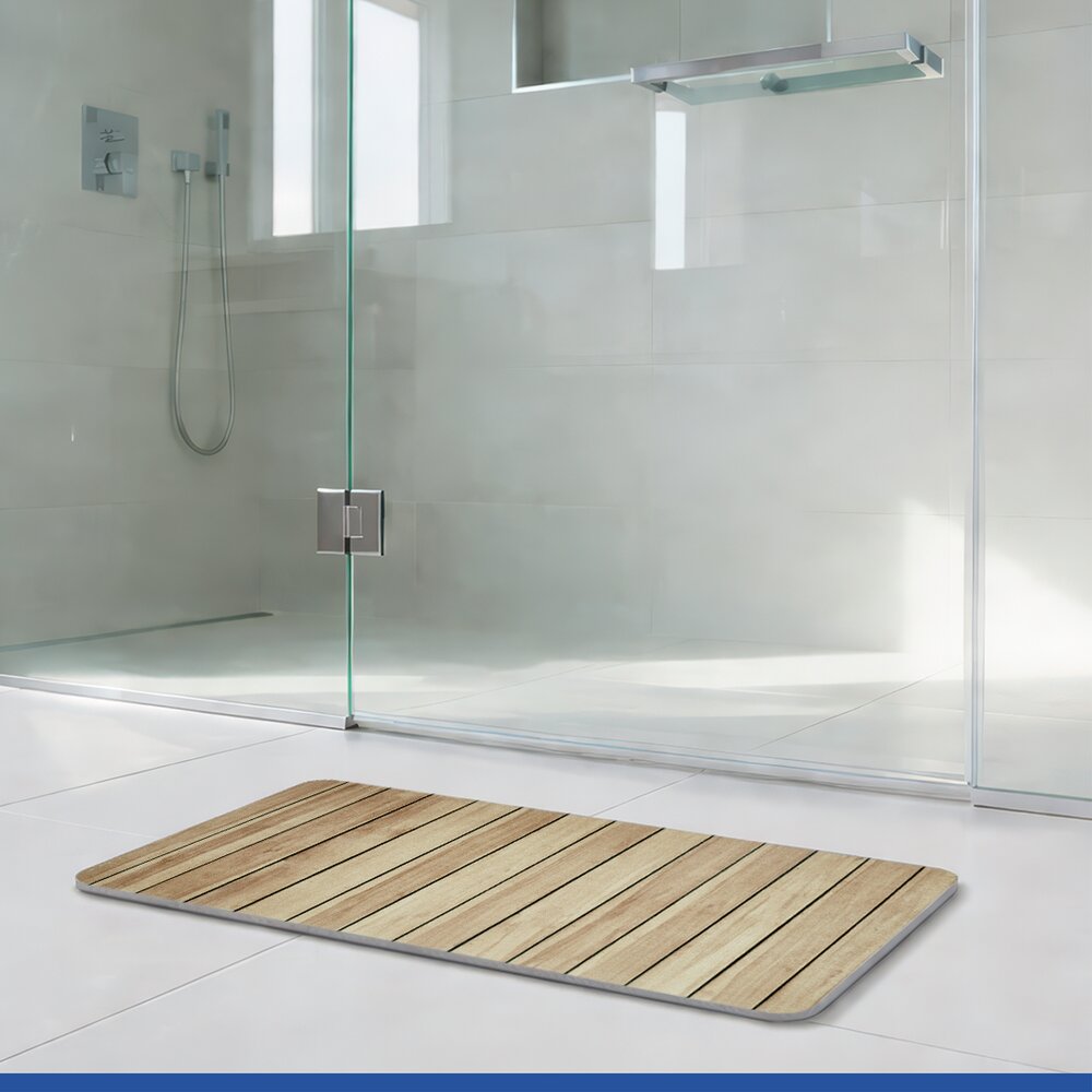 Diatomiet badmat Mod. Lepiana, 60 x 39 cm