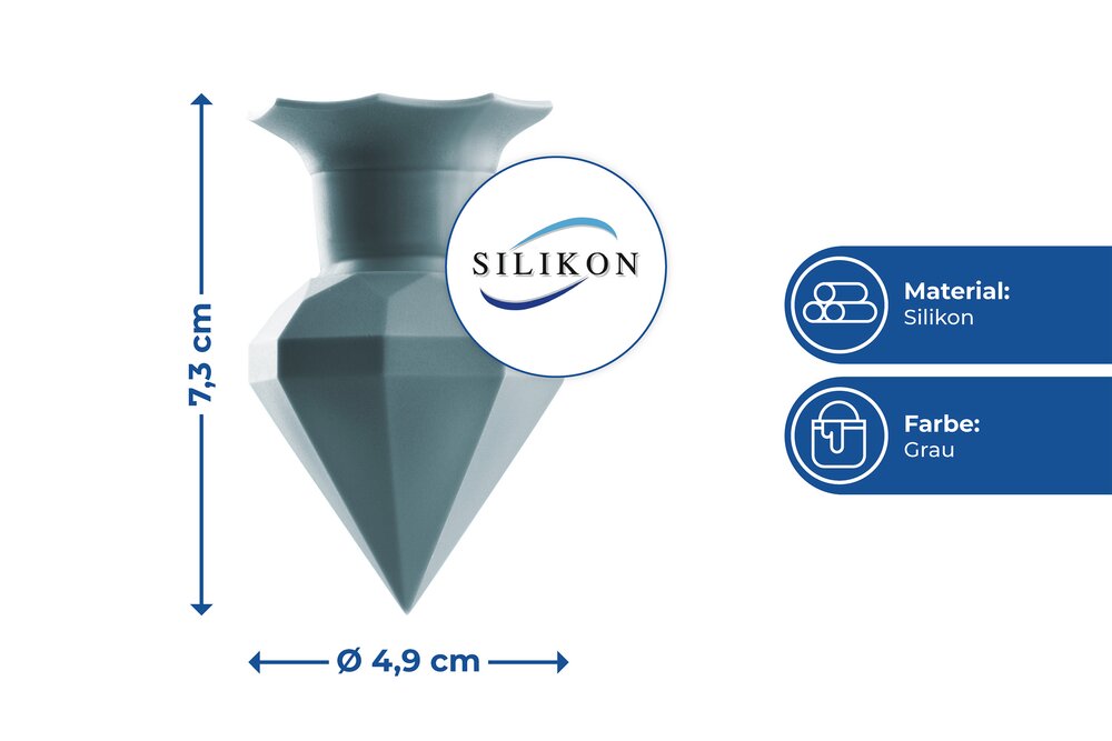 Mod. Diamond Clean Entkalker Diamant für Wasserhähne  Entkalkerballon