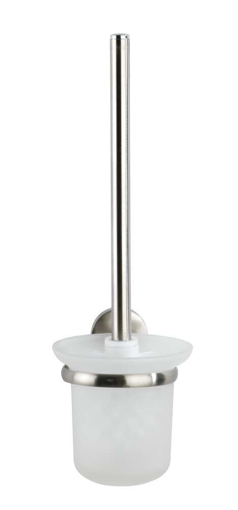 WC-Garnitur Mod. Cuba Matt  aus rostfreiem Zinkdruckguss