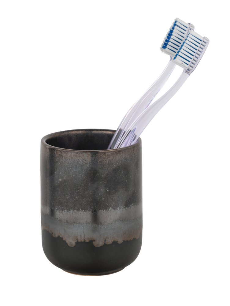 Gobelet à dents en céramique Riolo  pour ranger les ustensiles de soins dentaires