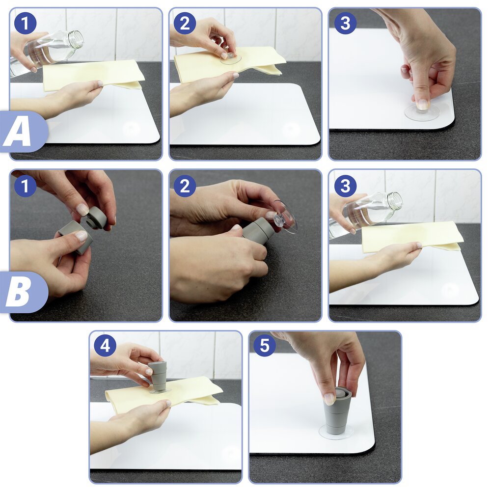 Herdabdeckplatten Universal Mod. Kräuter, 2er Set  für alle Herdarten geeignet