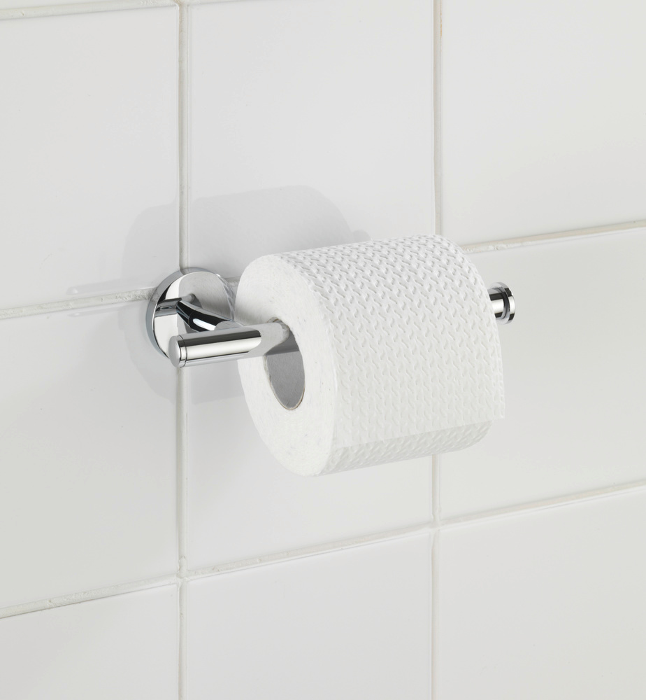 Toilettenpapierhalter-Ersatzrollenhalter Mod. Cuba  aus rostfreiem Zinkdruckguss