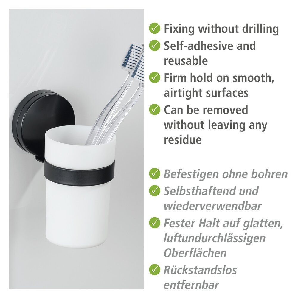 Static-Loc® Plus tandenborsteltrommel Pavia zwart