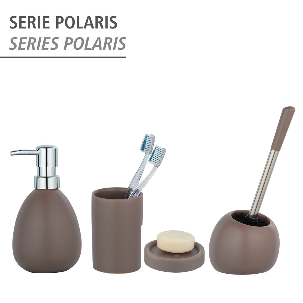 WC-Garnitur Mod. Polaris Taupe matt  Keramik