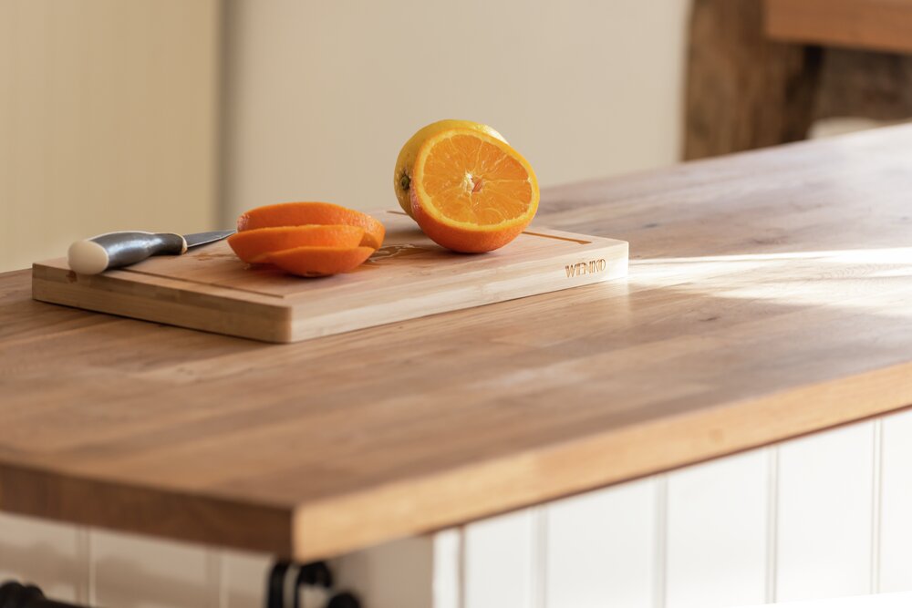 Schneidebrett Mod. Bella  Bambus, mit 4 Schneidematten