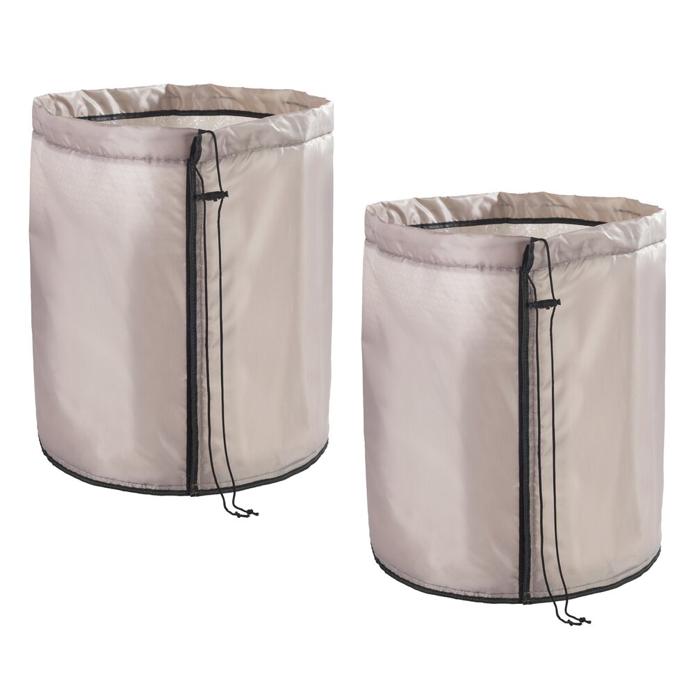 Thermo Pflanztopf-Sack 30x40 cm, beige, 2er Set, Kunststoff  mit 5 Jahren Garantie