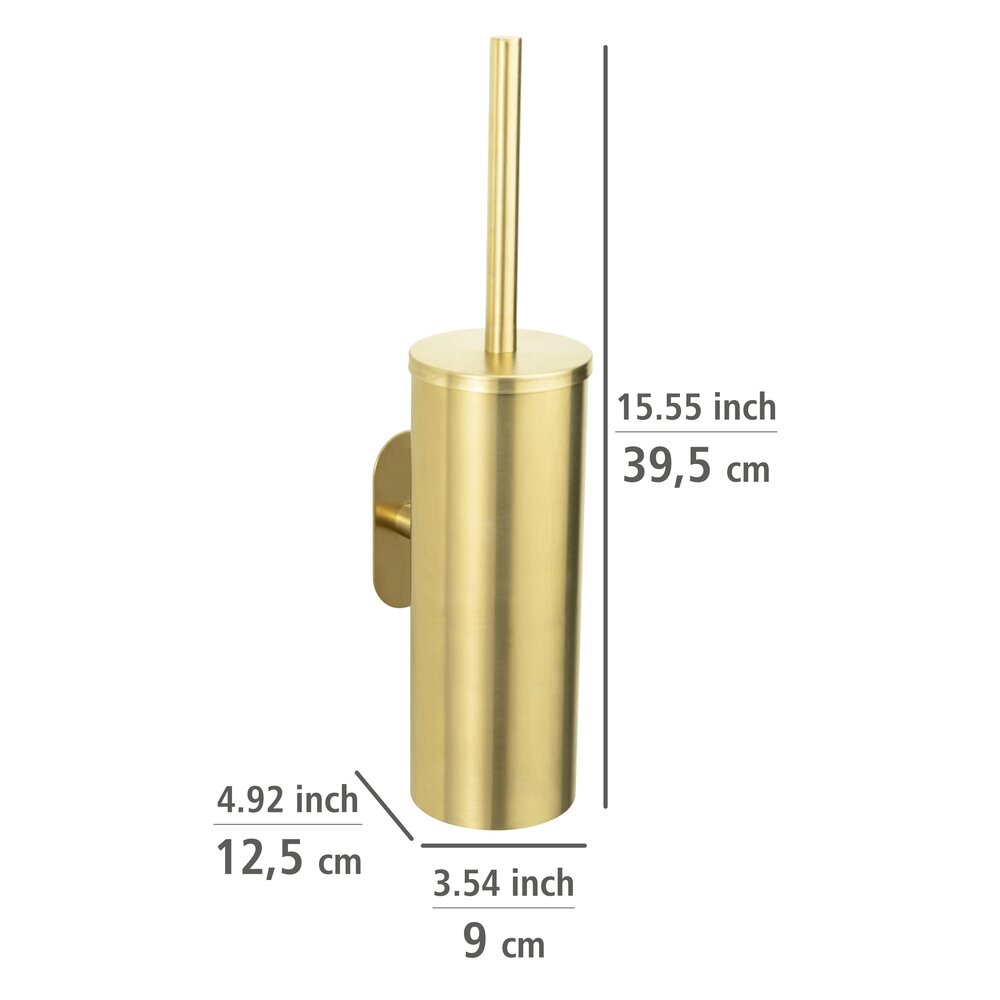 Turbo-Loc® WC-set Orea Gold Mat gesloten