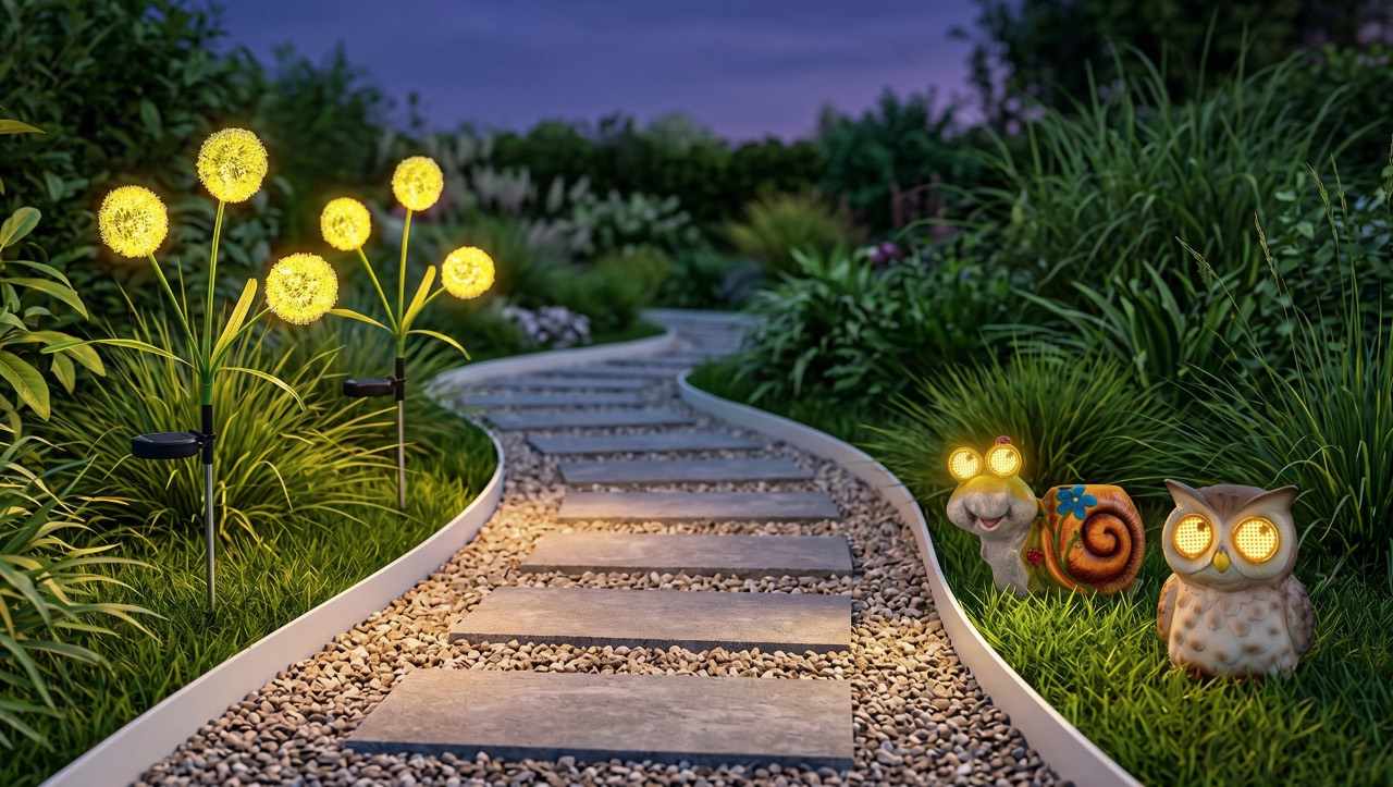 led-gartendeko