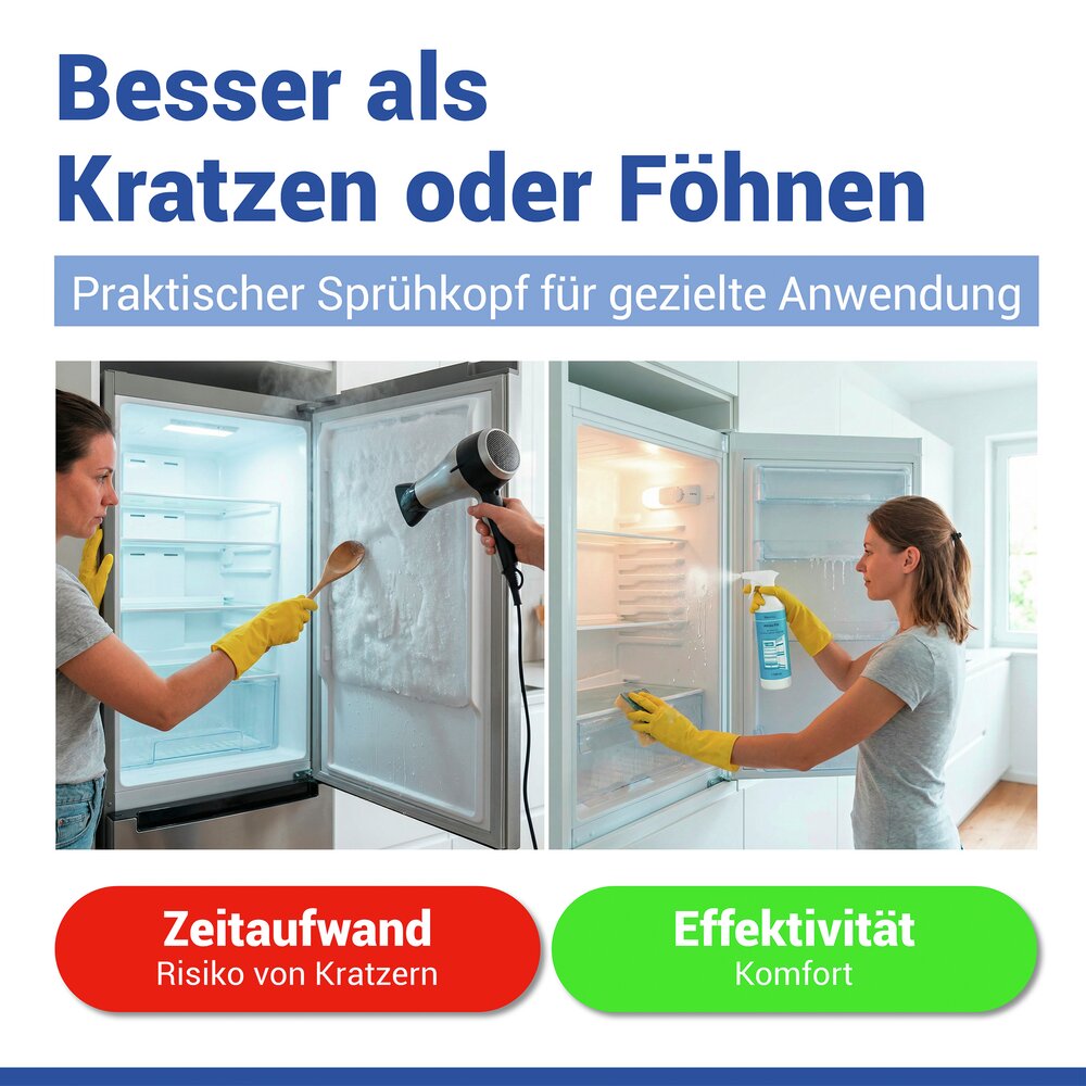 Dégivrant Fix 500 ml  spray pour réfrigérateurs et congélateurs