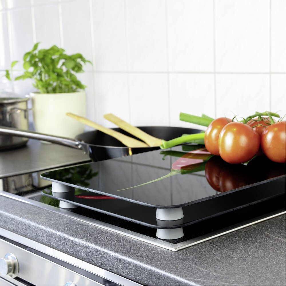 Herdabdeckplatte Universal Mod. Hot Peperoni, 2er Set  für alle Herdarten geeignet