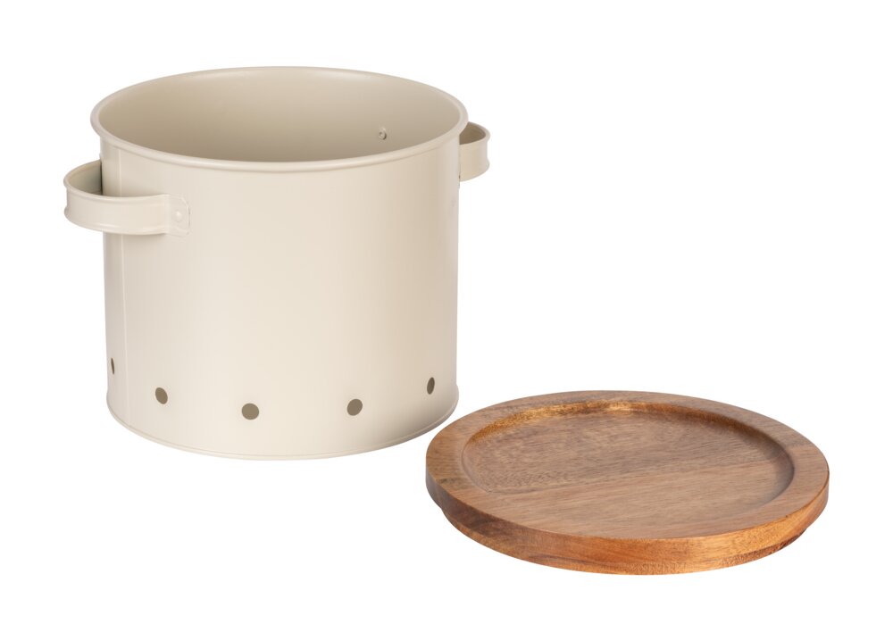 Aufbewahrungsdose Mod. Aria, 3,8 L  aus pulverbeschichtetem Metall